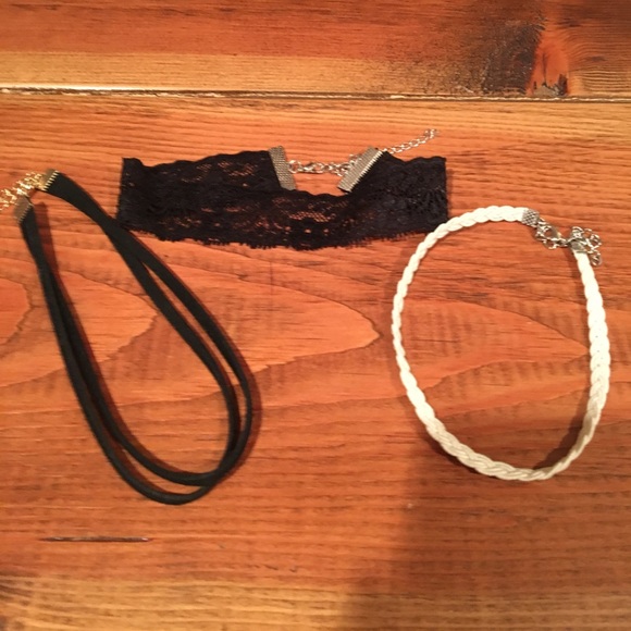 Jewelry - Bundle of 3 new chokers at one low price!